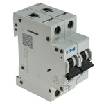 Eaton xEffect MCB, 2P, 1A Curve S, 230V AC, 60V DC, 10 kA Breaking Capacity