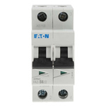 Eaton xEffect MCB, 2P, 6A Curve S, 230V AC, 60V DC, 10 kA Breaking Capacity
