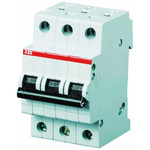 ABB System Pro M Compact S200M MCB, 3P, 2A Curve C, 440V AC, 10 kA Breaking Capacity