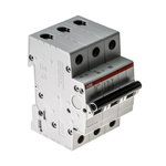 ABB Compact Home SH200 MCB, 3P, 6A Curve C, 440V AC, 6 kA Breaking Capacity