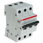 ABB Compact Home SH200 MCB, 3P, 16A Curve C, 440V AC, 6 kA Breaking Capacity