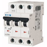 Eaton xEffect MCB, 3P, 10A Curve C, 400V AC, 10 kA Breaking Capacity
