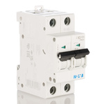 Eaton xEffect MCB, 2P, 6A Curve C, 230 → 400V AC, 6 kA Breaking Capacity