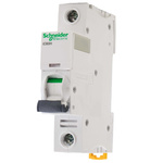 Schneider Electric Acti 9 iC60H MCB, 1P, 10A Curve B, 100 → 133V AC, 72V DC, 10 kA Breaking Capacity