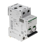 Schneider Electric Acti 9 iC60H MCB, 2P, 40A Curve C, 440V AC, 100 → 133V DC, 10 kA Breaking Capacity