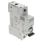 Schneider Electric Acti 9 iC60H MCB, 1P, 20A Curve D, 100 → 133V AC, 72V DC, 10 kA Breaking Capacity