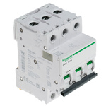 Schneider Electric Acti 9 iC60H MCB, 3P, 50A Curve D, 440V AC, 100 → 133V DC, 10 kA Breaking Capacity