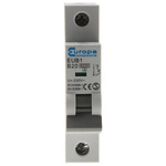 Europa EUB1 EUB MCB, 1P, 20A Curve B, 230V AC