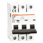 Lovato ModuLo P1MB MCB, 3P, 63A Curve D, 230V AC, 10 kA Breaking Capacity