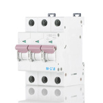 Eaton xPole MCB, 3P, 32A Curve C, 48V DC, 10 kA Breaking Capacity