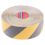 Tesa Black/Yellow PVC 15m Anti-slip Hazard Tape, 0.81mm Thickness