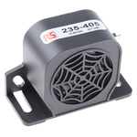 RS PRO Universal Electronic Sounder, 12 → 80 V dc, 97dB at 1 m, DC, Single-Tone