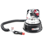 RS PRO Rotating Beacon, 12 V dc, 24 V dc, Surface Mount, Incandescent Bulb, IP56