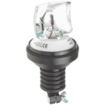 RS PRO Rotating Beacon, 12 V dc, 24 V dc, Surface Mount, Incandescent Bulb, IP56