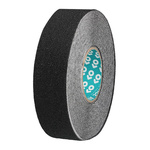 Advance Tapes Black PVC 18m Hazard Tape, 1mm Thickness