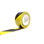 Coba Europe Black/Yellow PVC 33m Hazard Tape