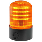 RS PRO Amber Multiple Effect Beacon, 12 V ac/dc, 24 V ac/dc, Base Mount, LED Bulb