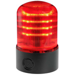 RS PRO Red Multiple Effect Beacon, 120 V, 240 V, Base Mount, LED Bulb