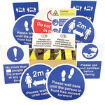 Advance Tapes Black, Yellow Barrier Tape