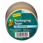 DUCK TAPE 224529 Clear Packing Tape, 25m x 50mm