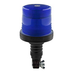 RS PRO Blue Flashing Beacon, 10 → 110 V, Base Mount, LED Bulb