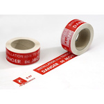 Penta Red Acrylic 100m Lane Marking Tape, 50mm Thickness