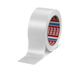 Tesa White PVC 33m Floor Tape, 0.15mm Thickness
