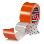 Tesa Orange PET 50mm Floor Tape, 0.175mm Thickness