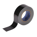 Brady Black Rubber 30.48m Floor Tape, 0.2mm Thickness