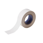 Brady White Rubber 30.48m Floor Tape, 0.2mm Thickness