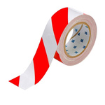 Brady Red, White Rubber 30.48m Floor Tape, 0.2mm Thickness