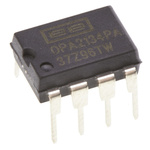 OPA2134PA Texas Instruments, 2-Channel Audio Amplifier 8MHz, 8-Pin PDIP