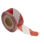 JSP Red/White PE 500m Non-adhesive Barrier Tape
