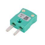 RS PRO In-Line Thermocouple Connector for Use with Type K Thermocouple, Miniature Size, 4mm Probe, IEC Standard