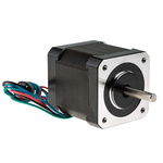 RS PRO Hybrid Stepper Motor, 0.44Nm Torque, 2.8V, 0.9°, 42.3 x 42.3mm Frame, 5mm Shaft