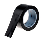 3M Scotch 471 Black Vinyl 33m Lane Marking Tape, 0.14mm Thickness