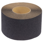 RS PRO Black Polyethylene 18.3m Hazard Tape, 0.05mm Thickness