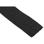 RS PRO Black Polypropylene 18.3m Hazard Tape, 0.05mm Thickness