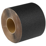 RS PRO Black Polyethylene 18.3m Hazard Tape, 0.05mm Thickness