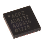 AD8232ACPZ-WP, Analogue Front End IC, 1-Channel, 20-Pin LFCSP