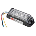 RS PRO Green Flashing Light Module, 12 V dc, 24 V dc, Surface Mount, Wall Mount, LED Bulb, IP67