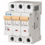 Eaton xPole PXL, S200 MCB, 3P, 13A Curve B, 400V AC, 48V DC, 10 kA Breaking Capacity