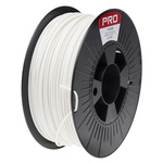 RS PRO 2.85mm White Tough PLA 3D Printer Filament, 1kg