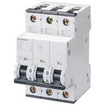Siemens Sentron 5SY4 MCB, 3P, 16A Curve B, 400V AC, 10 kA Breaking Capacity