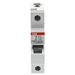 ABB System Pro M Compact S200 MCB, 1P, 4A Curve K, 253V AC, 72V DC, 6 kA Breaking Capacity