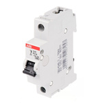 ABB System Pro M Compact S200 MCB, 1P, 6A Curve K, 253V AC, 72V DC, 6 kA Breaking Capacity