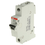 ABB System Pro M Compact S200 MCB, 1P, 4A Curve D, 253V AC, 72V DC, 6 kA Breaking Capacity