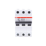 ABB System Pro M Compact S200M MCB, 3P, 32A Curve B, 440V AC, 10 kA Breaking Capacity