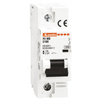 Lovato ModuLo P2MB MCB, 1P, 80A Curve C, 230V AC, 60V DC, 10 kA Breaking Capacity