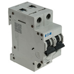 Eaton xEffect MCB, 2P, 10A Curve C, 240 → 415V AC, 10 kA Breaking Capacity